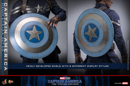 Hot Toys Captain America Stealth STRIKE Suit 2.0 1/6 Figure Winter Soldier