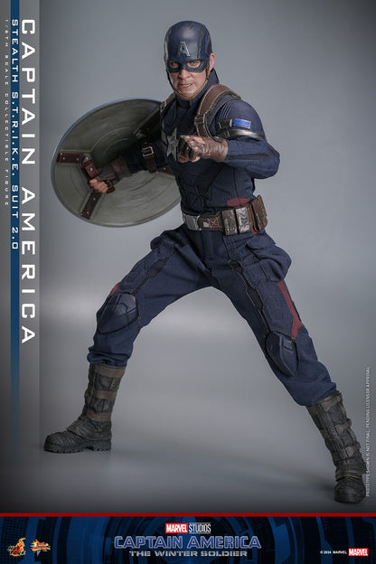 Hot Toys Captain America Stealth STRIKE Suit 2.0 1/6 Figure Winter Soldier