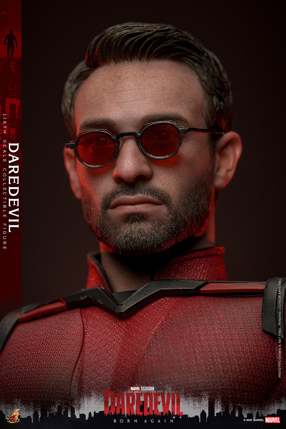 Hot Toys TMS154 Daredevil Born Again Daredevil 1/6 Scale Collectible Figure – Factory-Sealed Shipper Included