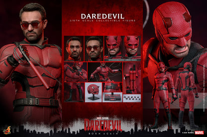 Hot Toys TMS154 Daredevil Born Again Daredevil 1/6 Scale Collectible Figure – Factory-Sealed Shipper Included