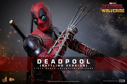 Hot Toys - Deadpool v Wolverine - Battling Version - MMS782 - 1:6 Scale Action Figure