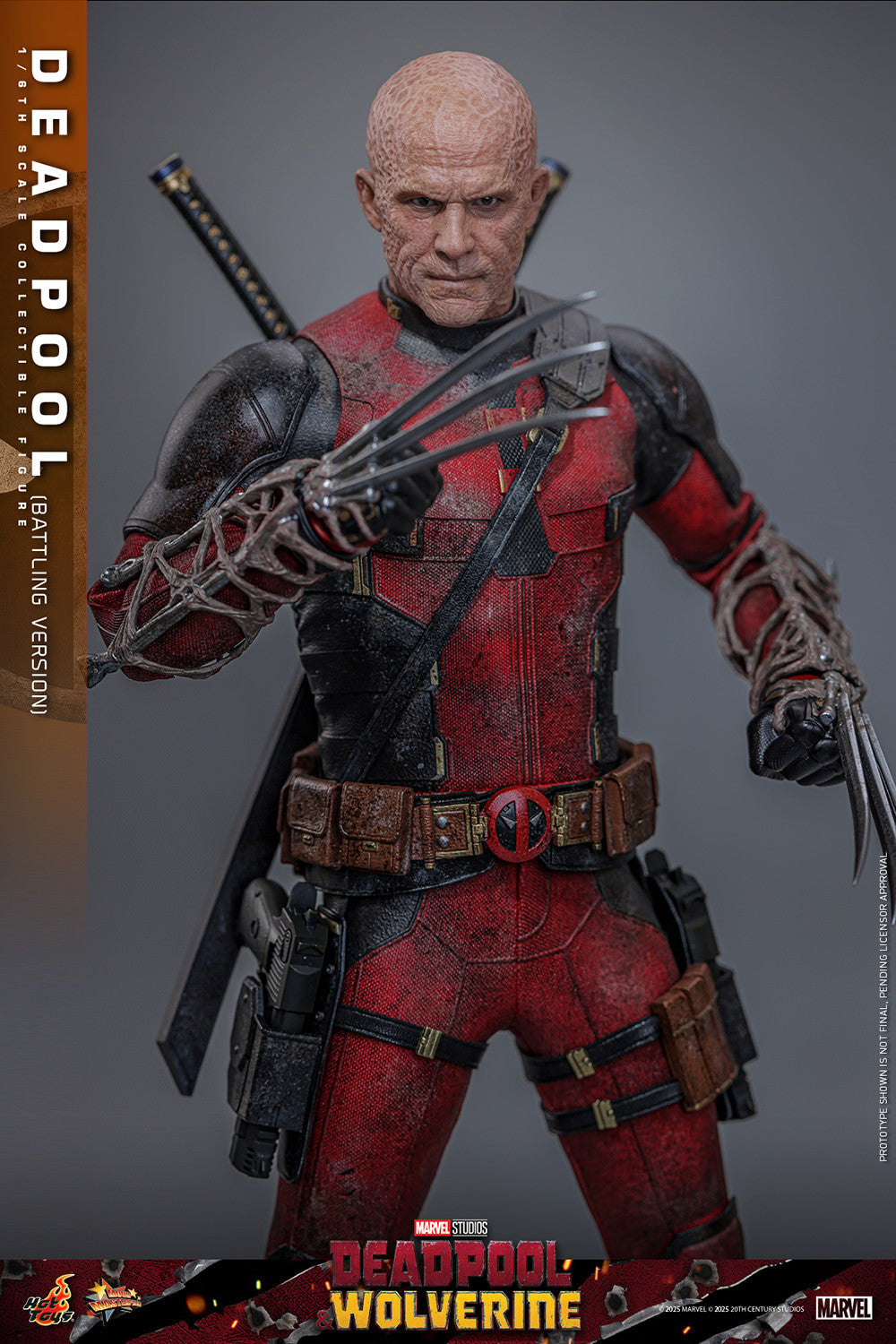 Hot Toys - Deadpool v Wolverine - Battling Version - MMS782 - 1:6 Scale Action Figure