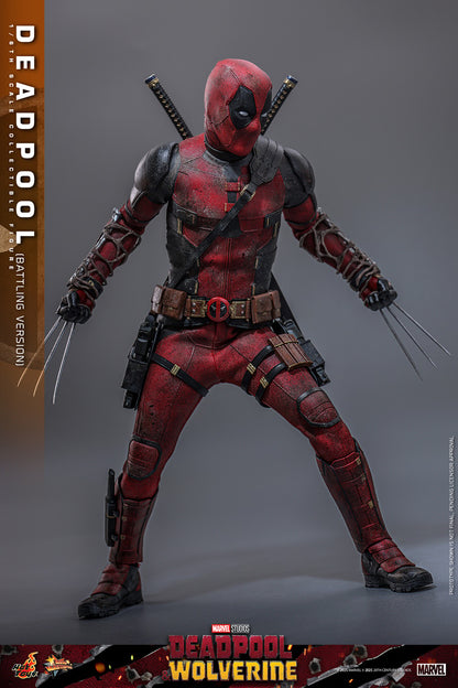 Hot Toys - Deadpool v Wolverine - Battling Version - MMS782 - 1:6 Scale Action Figure