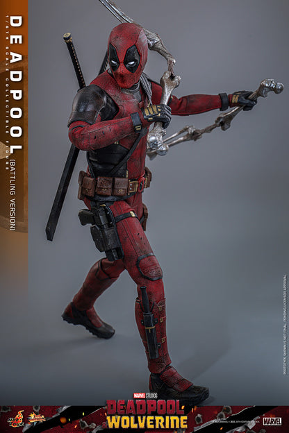 Hot Toys - Deadpool v Wolverine - Battling Version - MMS782 - 1:6 Scale Action Figure