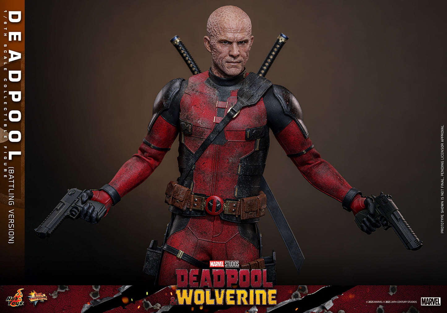 Hot Toys - Deadpool v Wolverine - Battling Version - MMS782 - 1:6 Scale Action Figure
