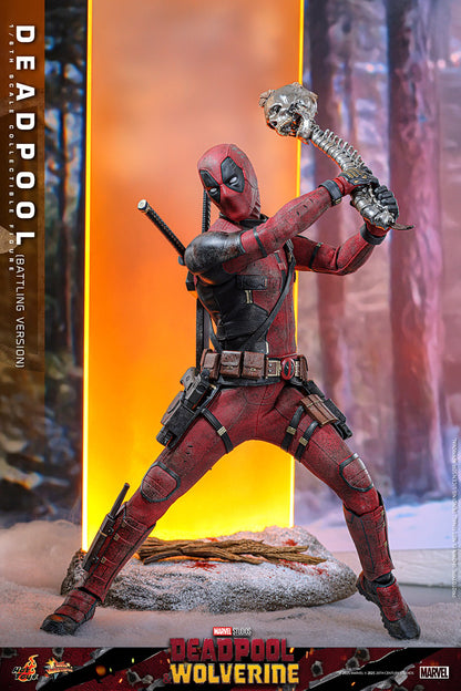 Hot Toys - Deadpool v Wolverine - Battling Version - MMS782 - 1:6 Scale Action Figure