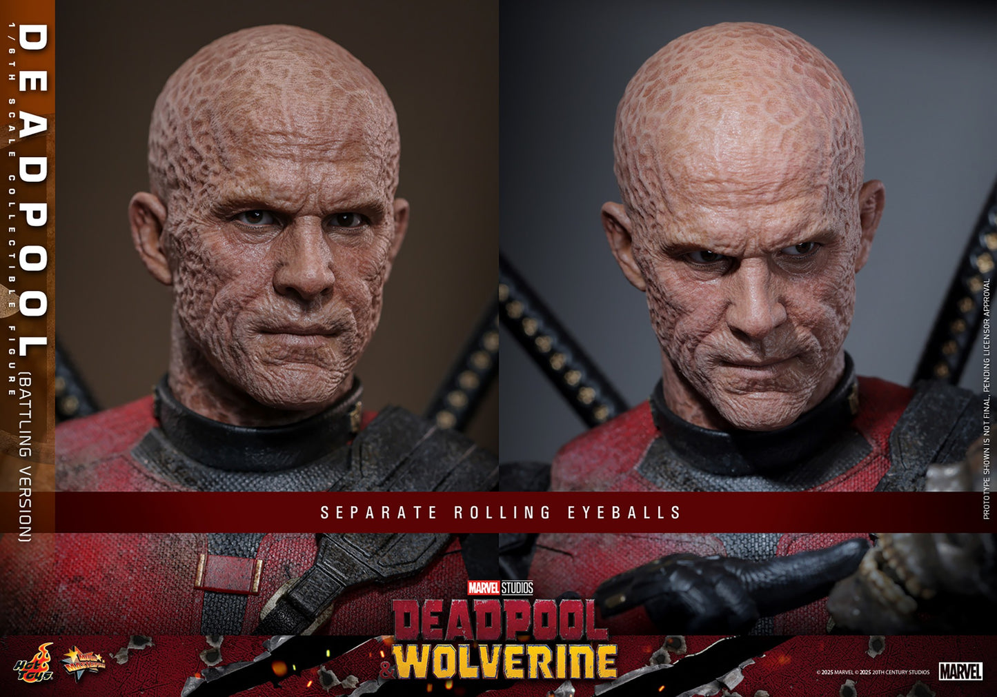 Hot Toys - Deadpool v Wolverine - Battling Version - MMS782 - 1:6 Scale Action Figure