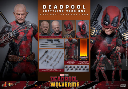 Hot Toys - Deadpool v Wolverine - Battling Version - MMS782 - 1:6 Scale Action Figure