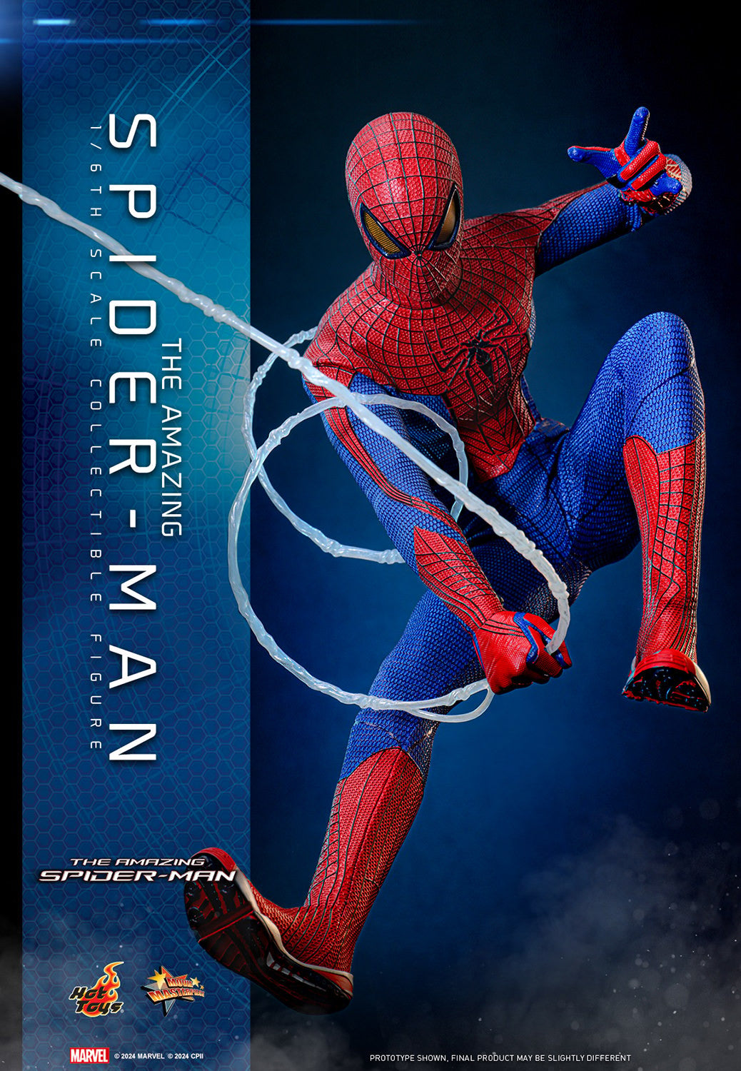 Hot Toys - 🕷️ The Amazing Spider-Man - MMS771 - 1:6 Scale Action Figure - Andrew Garfield