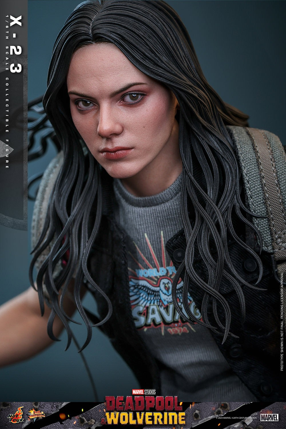Hot Toys X-23 Sixth Scale Figure Deadpool & Wolverine 1/6 Collectible Action Figure