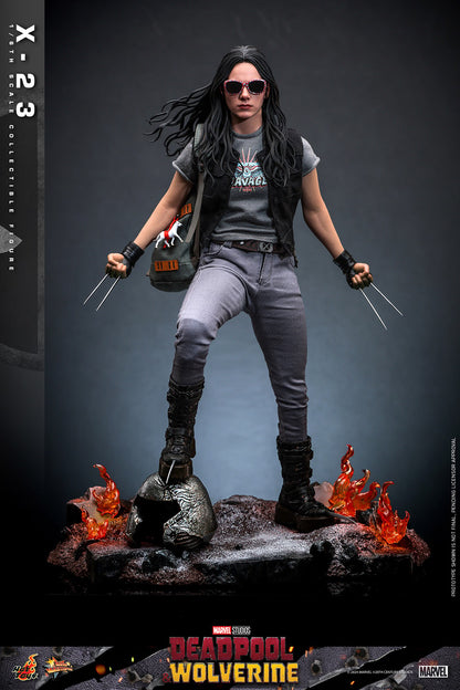 Hot Toys X-23 Sixth Scale Figure Deadpool & Wolverine 1/6 Collectible Action Figure