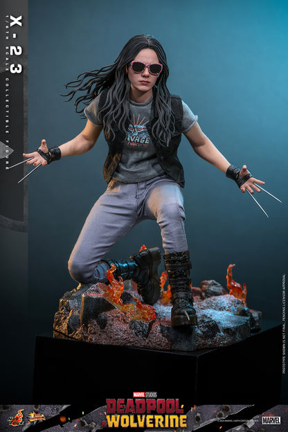 Hot Toys X-23 Sixth Scale Figure Deadpool & Wolverine 1/6 Collectible Action Figure