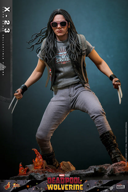 Hot Toys X-23 Sixth Scale Figure Deadpool & Wolverine 1/6 Collectible Action Figure