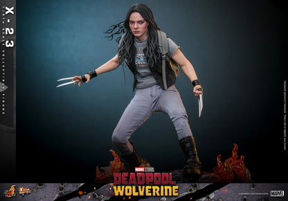 Hot Toys X-23 Sixth Scale Figure Deadpool & Wolverine 1/6 Collectible Action Figure