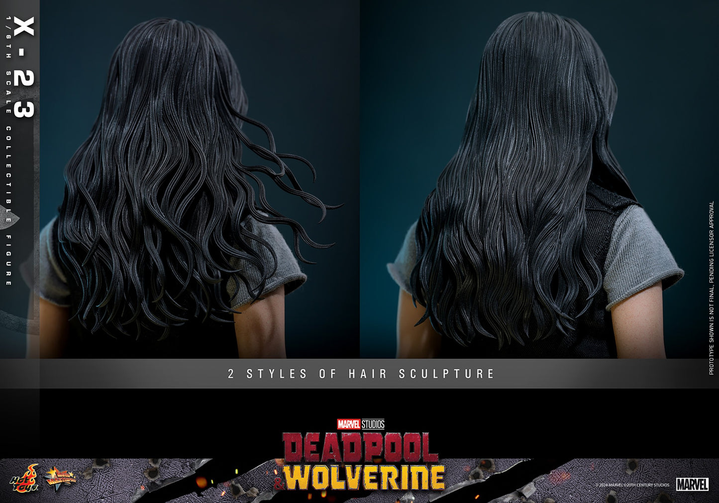Hot Toys X-23 Sixth Scale Figure Deadpool & Wolverine 1/6 Collectible Action Figure