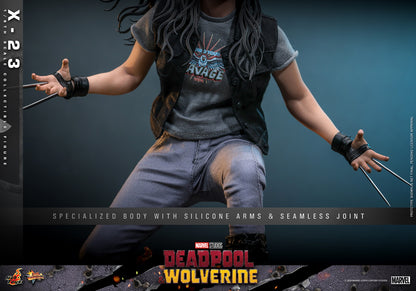 Hot Toys X-23 Sixth Scale Figure Deadpool & Wolverine 1/6 Collectible Action Figure