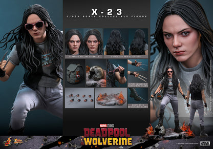 Hot Toys X-23 Sixth Scale Figure Deadpool & Wolverine 1/6 Collectible Action Figure