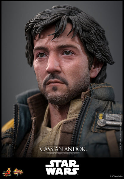 Hot Toys MMS802 Cassian Andor 1/6 scale Rogue One figure with factory-sealed manufacturer shipper