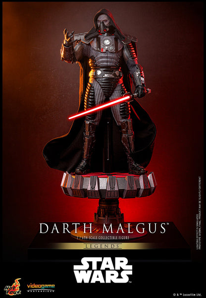Hot Toys VGM70 Darth Malgus 1/6 scale Star Wars Legends figure with factory-sealed manufacturer shipper