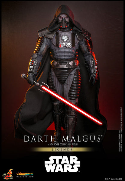 Hot Toys VGM70 Darth Malgus 1/6 scale Star Wars Legends figure with factory-sealed manufacturer shipper