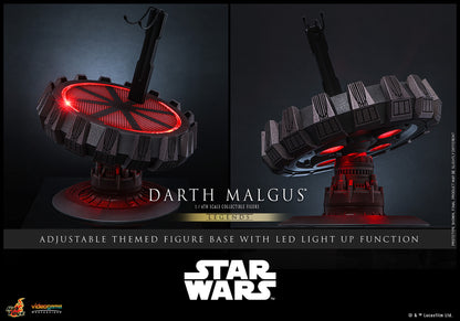 Hot Toys VGM70 Darth Malgus 1/6 scale Star Wars Legends figure with factory-sealed manufacturer shipper