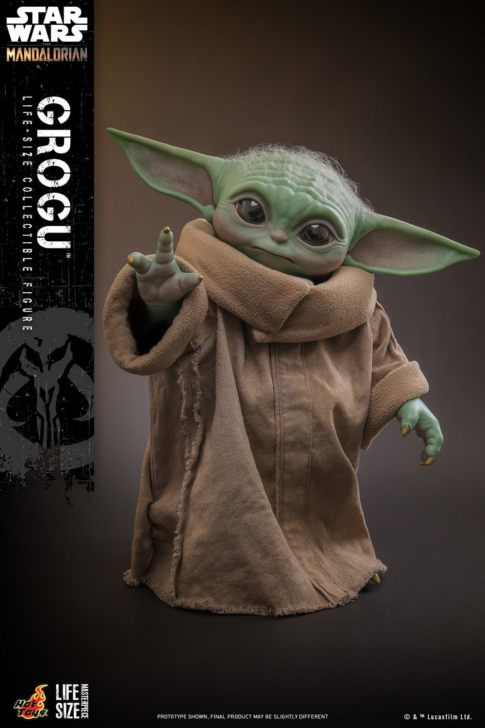 Hot Toys - Grogu Life Size with Cross-Body Bag - Star Wars - LMS015 - 1:6 Scale Action Figure - Damaged Packaging Sale