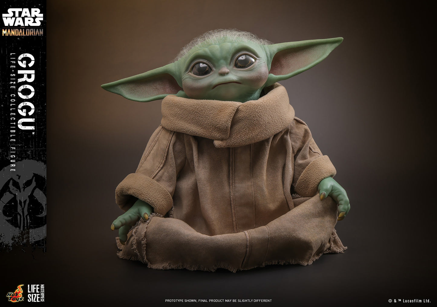 Hot Toys - Grogu Life Size with Cross-Body Bag - Star Wars - LMS015 - 1:6 Scale Action Figure - Damaged Packaging Sale
