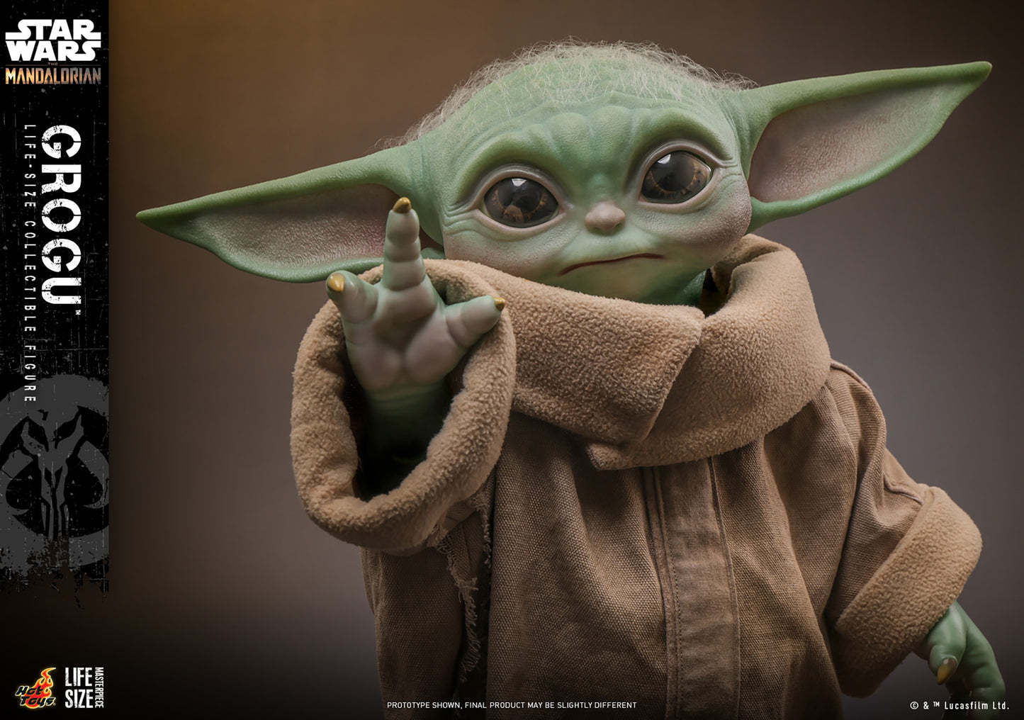 Hot Toys - Grogu Life Size with Cross-Body Bag - Star Wars - LMS015 - 1:6 Scale Action Figure - Damaged Packaging Sale