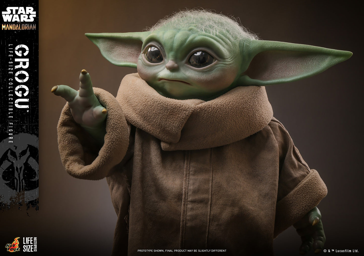 Hot Toys - Grogu Life Size with Cross-Body Bag - Star Wars - LMS015 - 1:6 Scale Action Figure - Damaged Packaging Sale