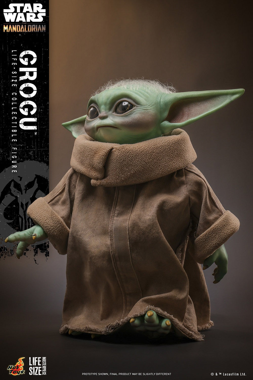 Hot Toys - Grogu Life Size with Cross-Body Bag - Star Wars - LMS015 - 1:6 Scale Action Figure - Damaged Packaging Sale