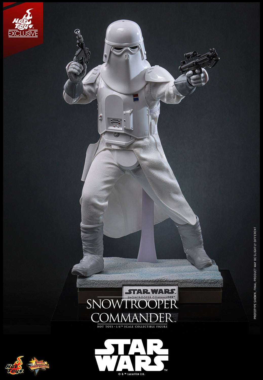 Hot Toys Snowtrooper Commander 1/6 Scale Figure Star Wars Empire Strikes Back Exclusive MMS835