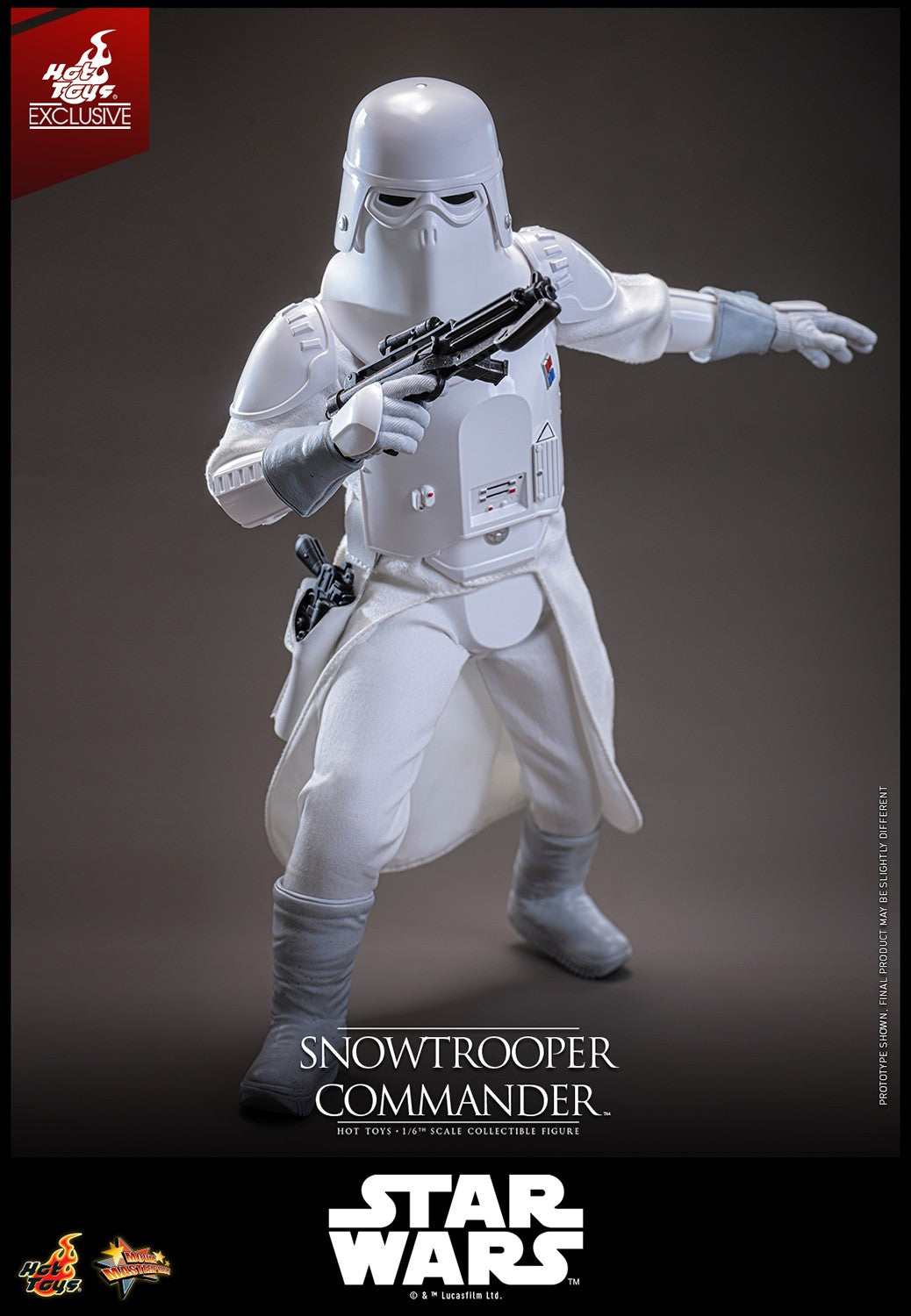 Hot Toys Snowtrooper Commander 1/6 Scale Figure Star Wars Empire Strikes Back Exclusive MMS835