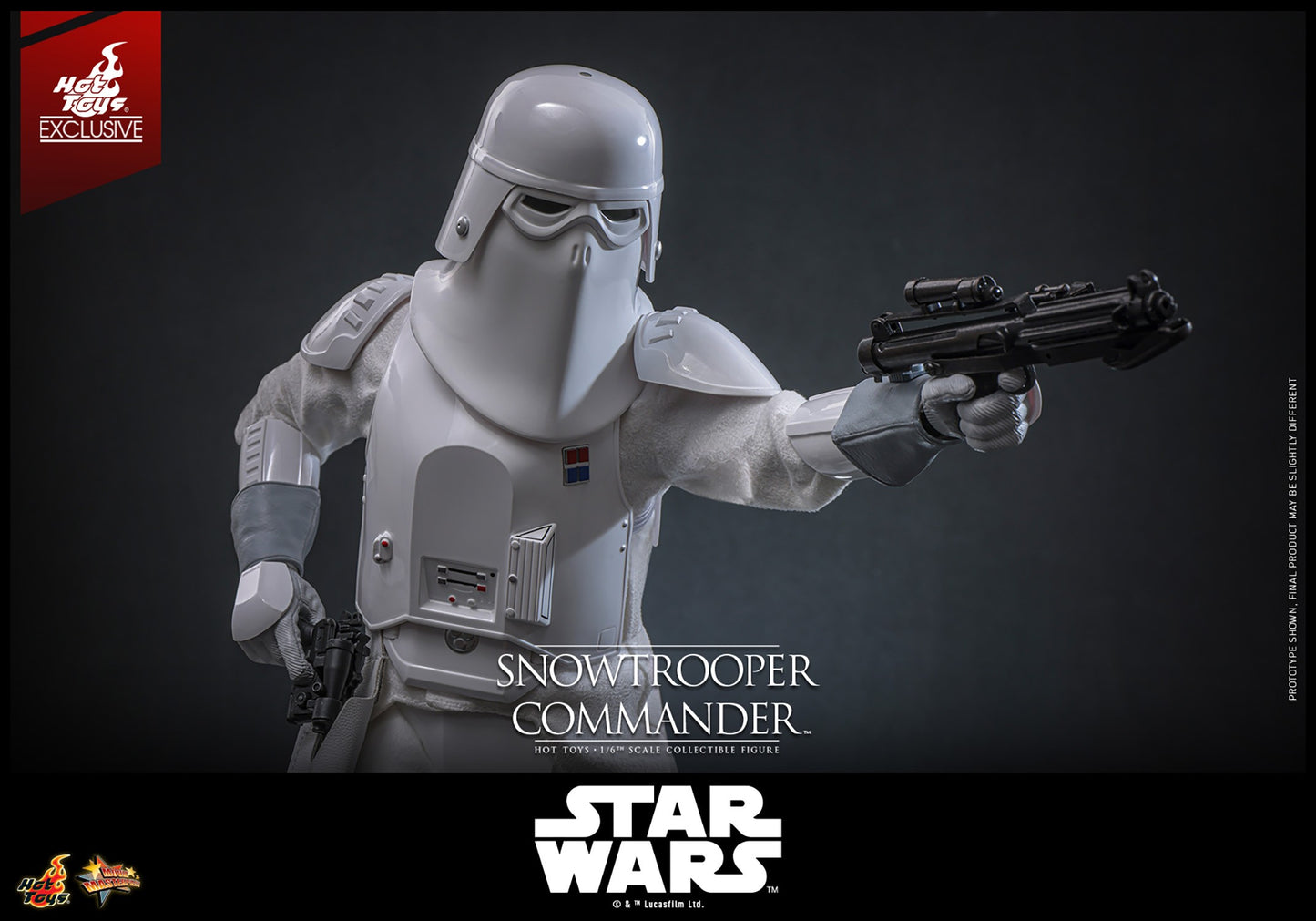 Hot Toys Snowtrooper Commander 1/6 Scale Figure Star Wars Empire Strikes Back Exclusive MMS835