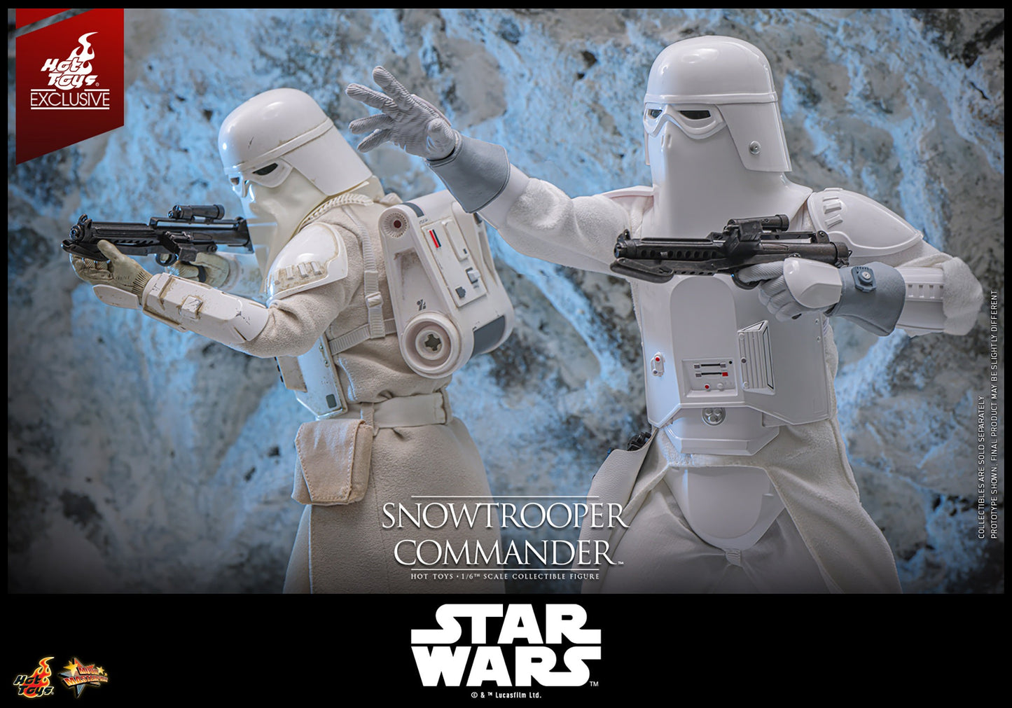 Hot Toys Snowtrooper Commander 1/6 Scale Figure Star Wars Empire Strikes Back Exclusive MMS835
