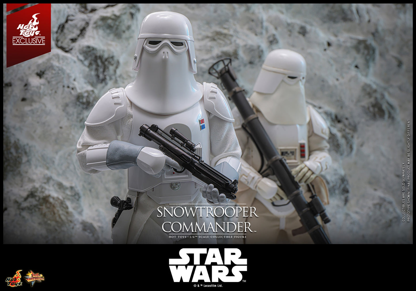 Hot Toys Snowtrooper Commander 1/6 Scale Figure Star Wars Empire Strikes Back Exclusive MMS835