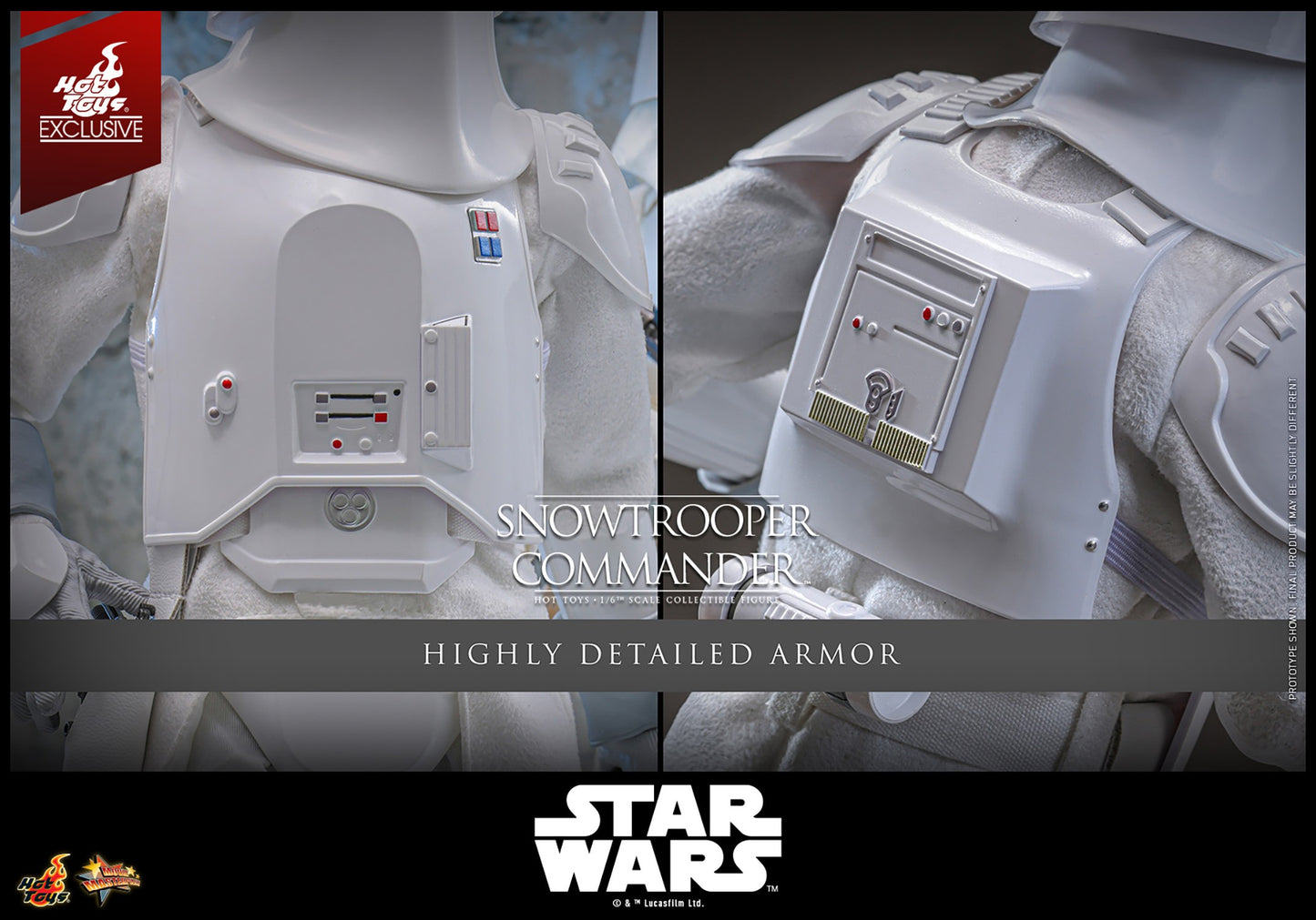 Hot Toys Snowtrooper Commander 1/6 Scale Figure Star Wars Empire Strikes Back Exclusive MMS835