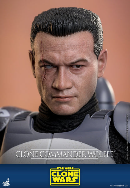 Hot Toys Clone Commander Wolffe - Star Wars - TMS141 - 1:6 Scale - Clone Wars