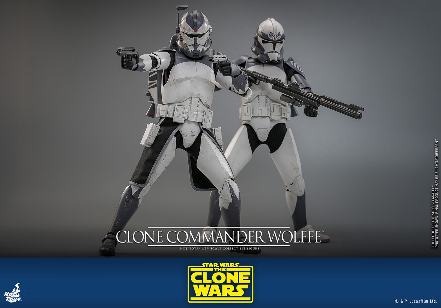 Hot Toys Clone Commander Wolffe - Star Wars - TMS141 - 1:6 Scale - Clone Wars