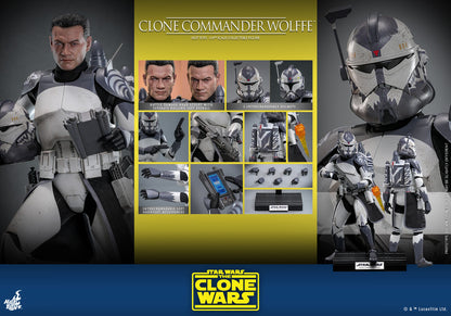 Hot Toys Clone Commander Wolffe - Star Wars - TMS141 - 1:6 Scale - Clone Wars