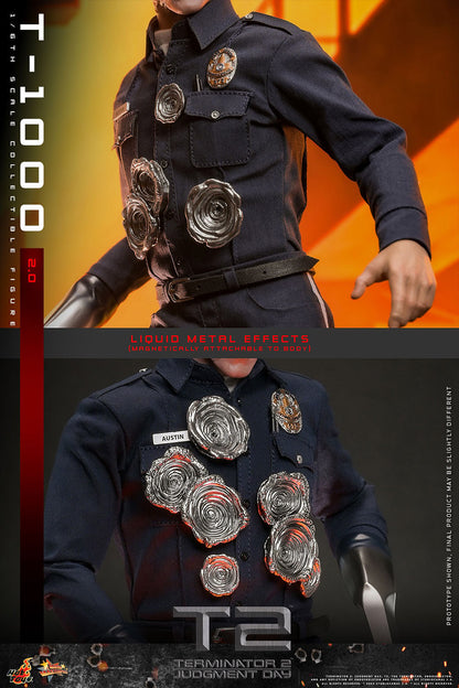 Hot Toys - T-1000 (2.0) - Terminator 2 - MMS774 - 1:6 Scale Action Figure