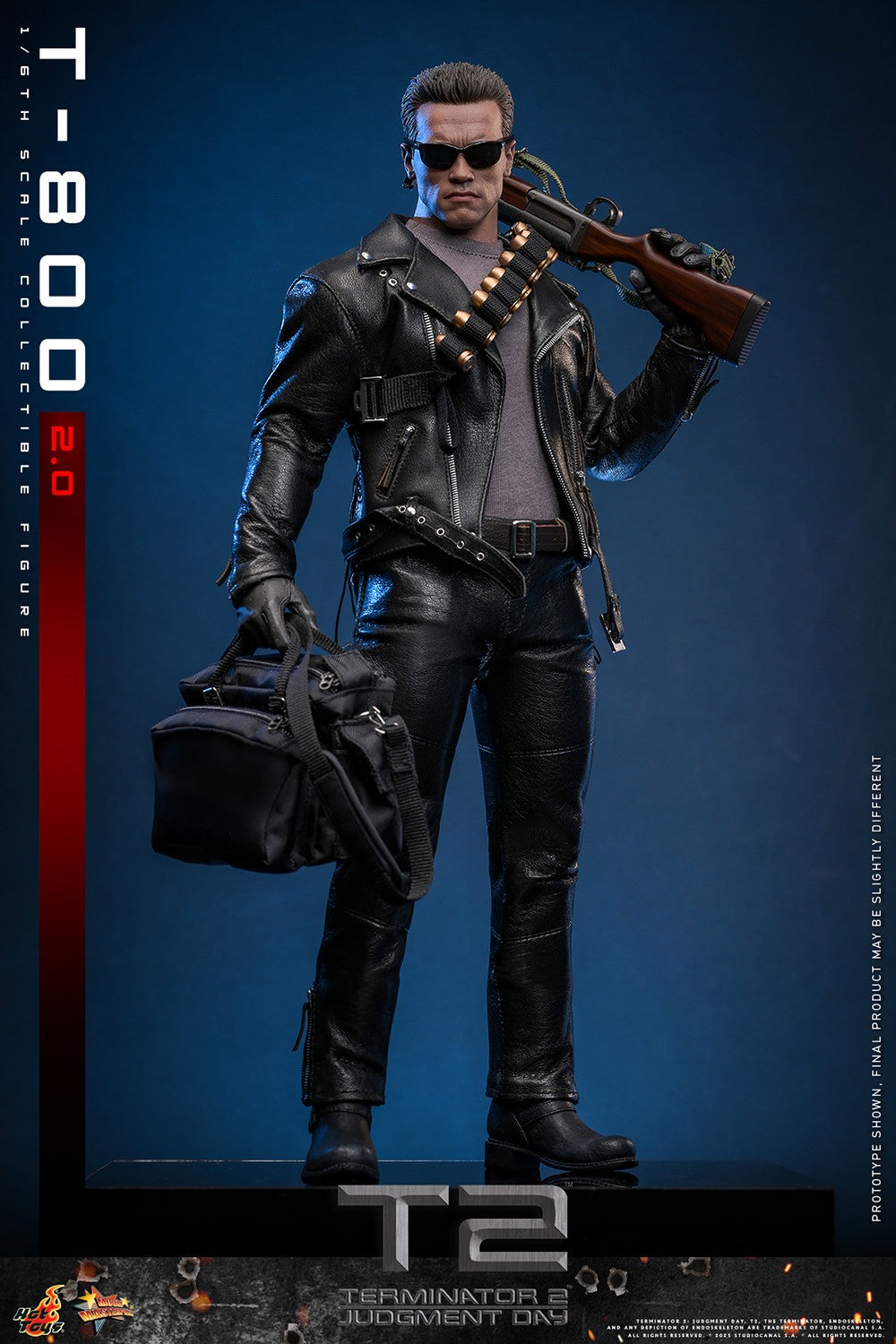 Hot Toys - T-800 2.0 - MMS795 - 1:6 Scale - Terminator 2 - Action Figure