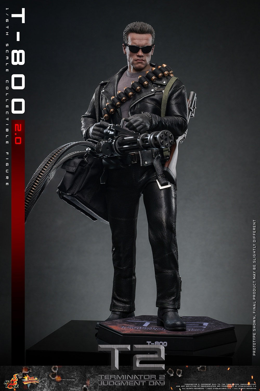 Hot Toys - T-800 2.0 - MMS795 - 1:6 Scale - Terminator 2 - Action Figure