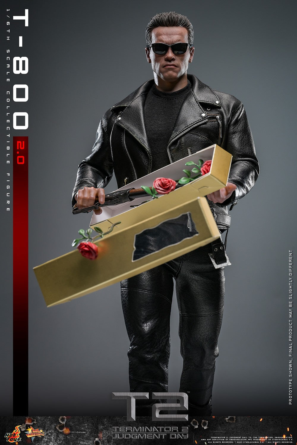 Hot Toys - T-800 2.0 - MMS795 - 1:6 Scale - Terminator 2 - Action Figure