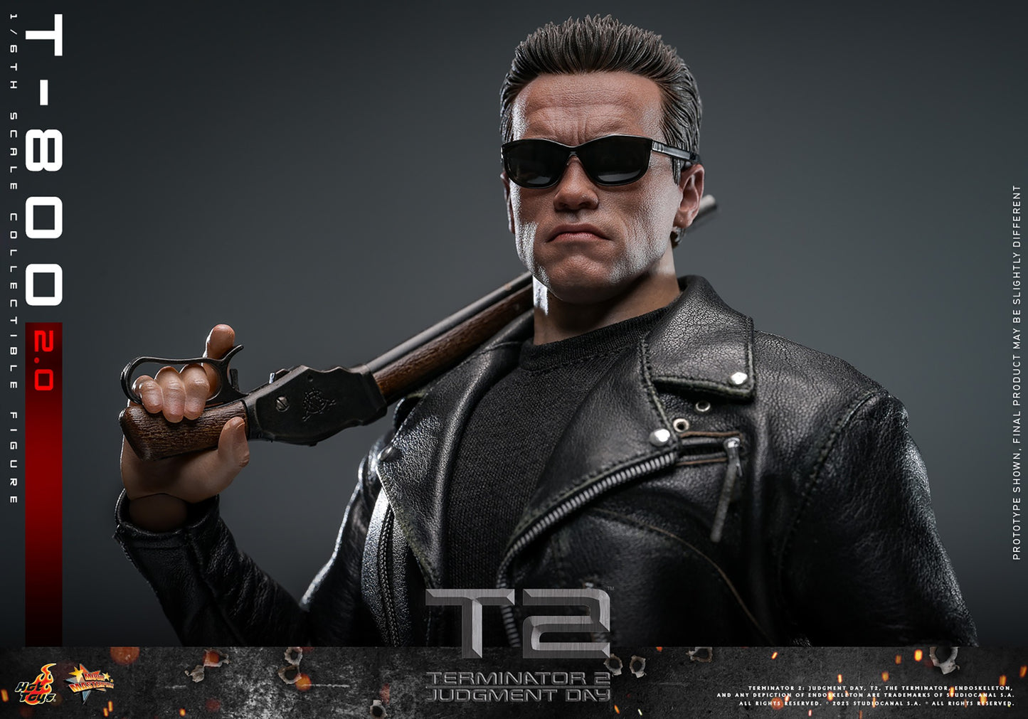 Hot Toys - T-800 2.0 - MMS795 - 1:6 Scale - Terminator 2 - Action Figure