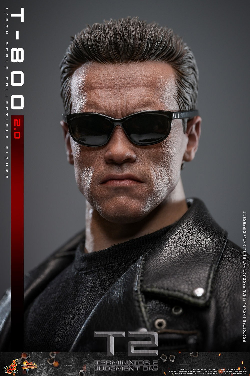 Hot Toys - T-800 2.0 - MMS795 - 1:6 Scale - Terminator 2 - Action Figure