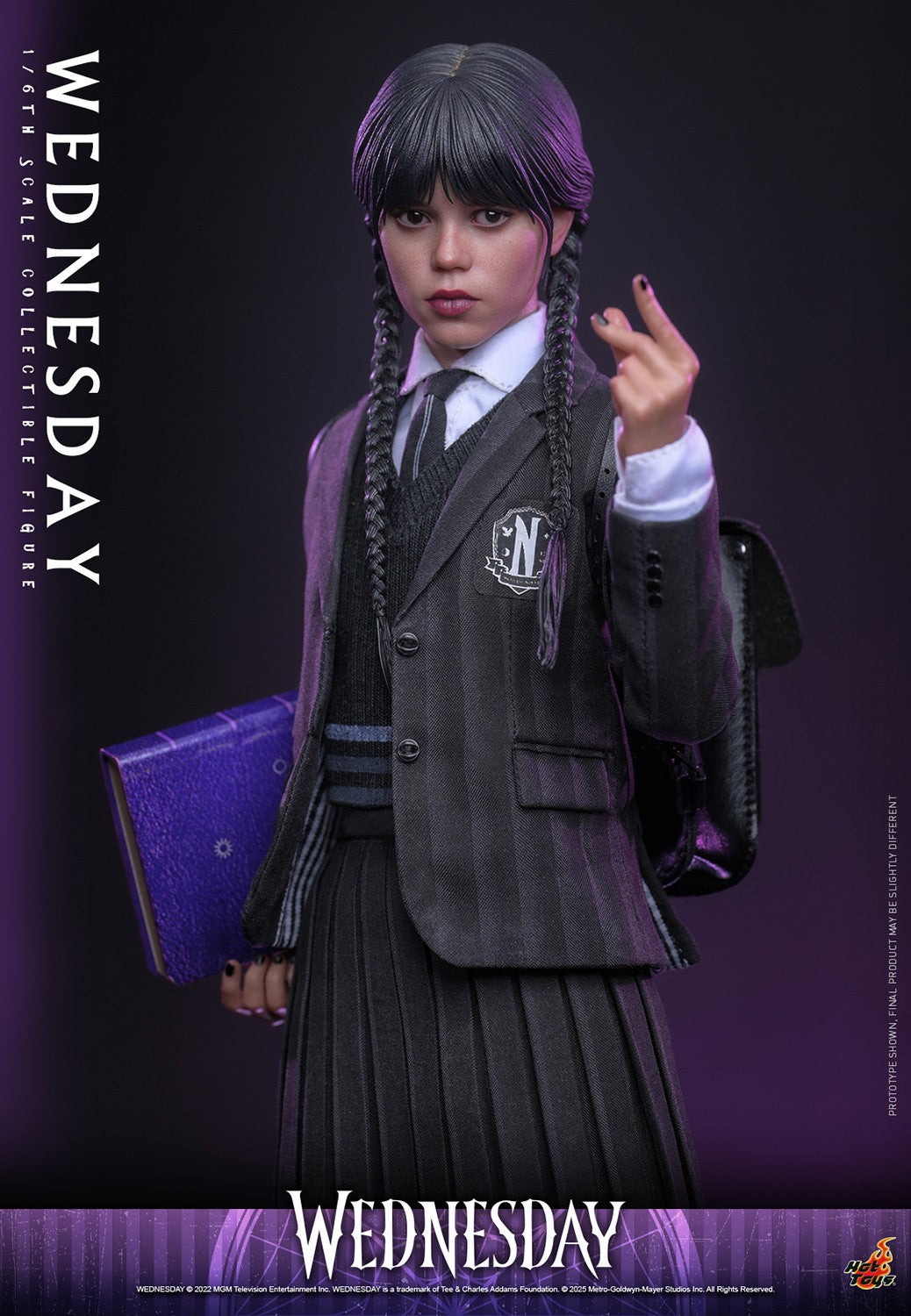 Hot Toys - Wednesday (Jenna Ortega) The Addams Family - TMS135 - 1:6 Scale - Netflix