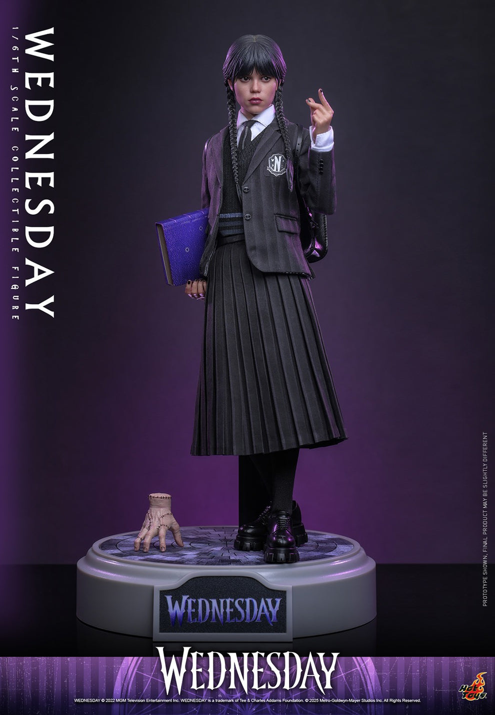 Hot Toys - Wednesday (Jenna Ortega) The Addams Family - TMS135 - 1:6 S ...