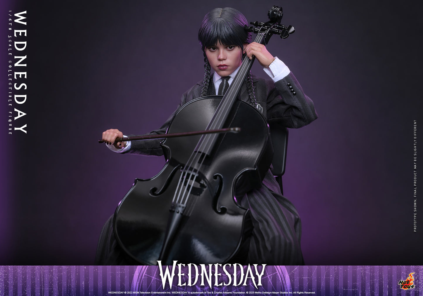 Hot Toys - Wednesday (Jenna Ortega) The Addams Family - TMS135 - 1:6 Scale - Netflix