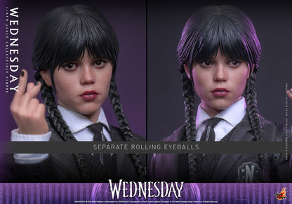 Hot Toys - Wednesday (Jenna Ortega) The Addams Family - TMS135 - 1:6 Scale - Netflix