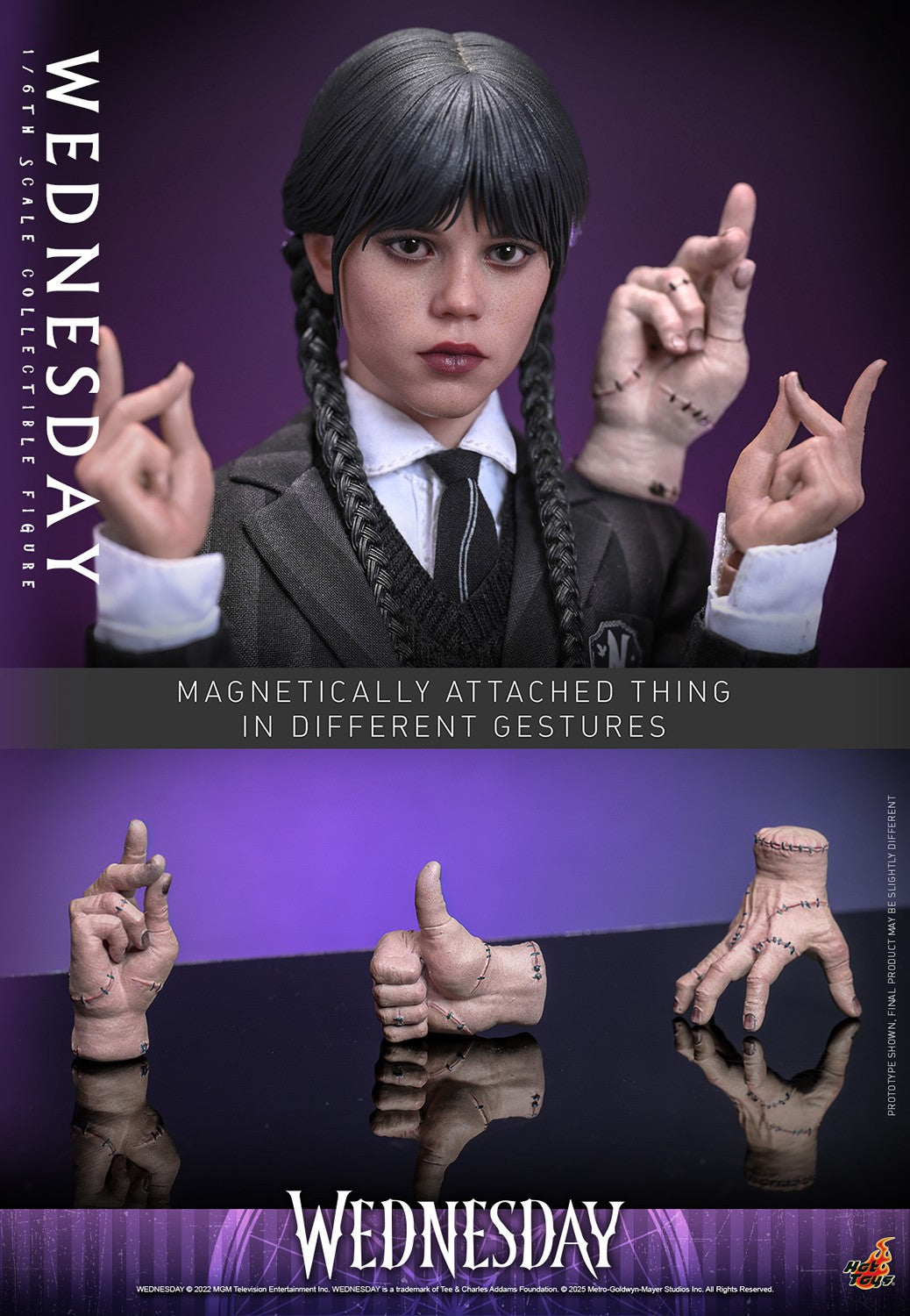 Hot Toys - Wednesday (Jenna Ortega) The Addams Family - TMS135 - 1:6 Scale - Netflix